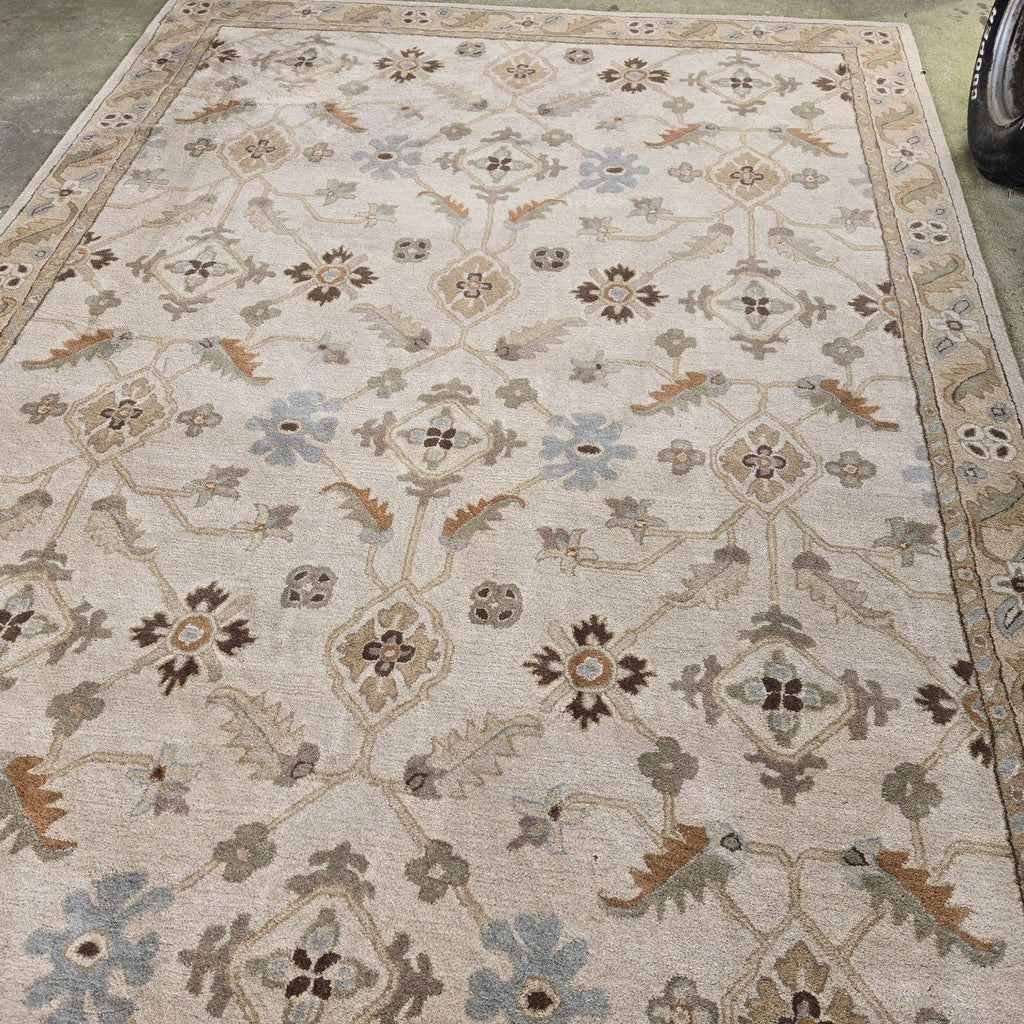 Surya CAE1084 Rectangle Brown and Beige Hand Tufted Area Rug,  8×11 ft