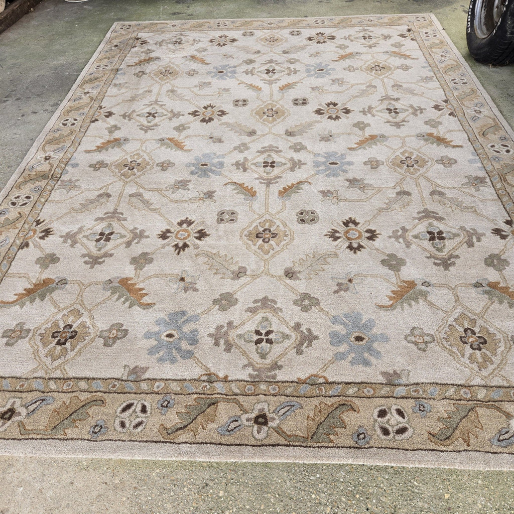 Surya CAE1084 Rectangle Brown and Beige Hand Tufted Area Rug,  8×11 ft