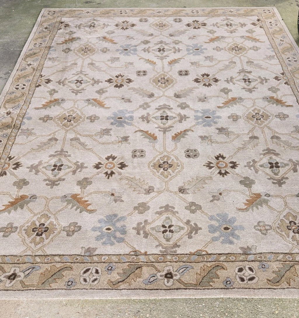 Surya CAE1084 Rectangle Brown and Beige Hand Tufted Area Rug,  8×11 ft