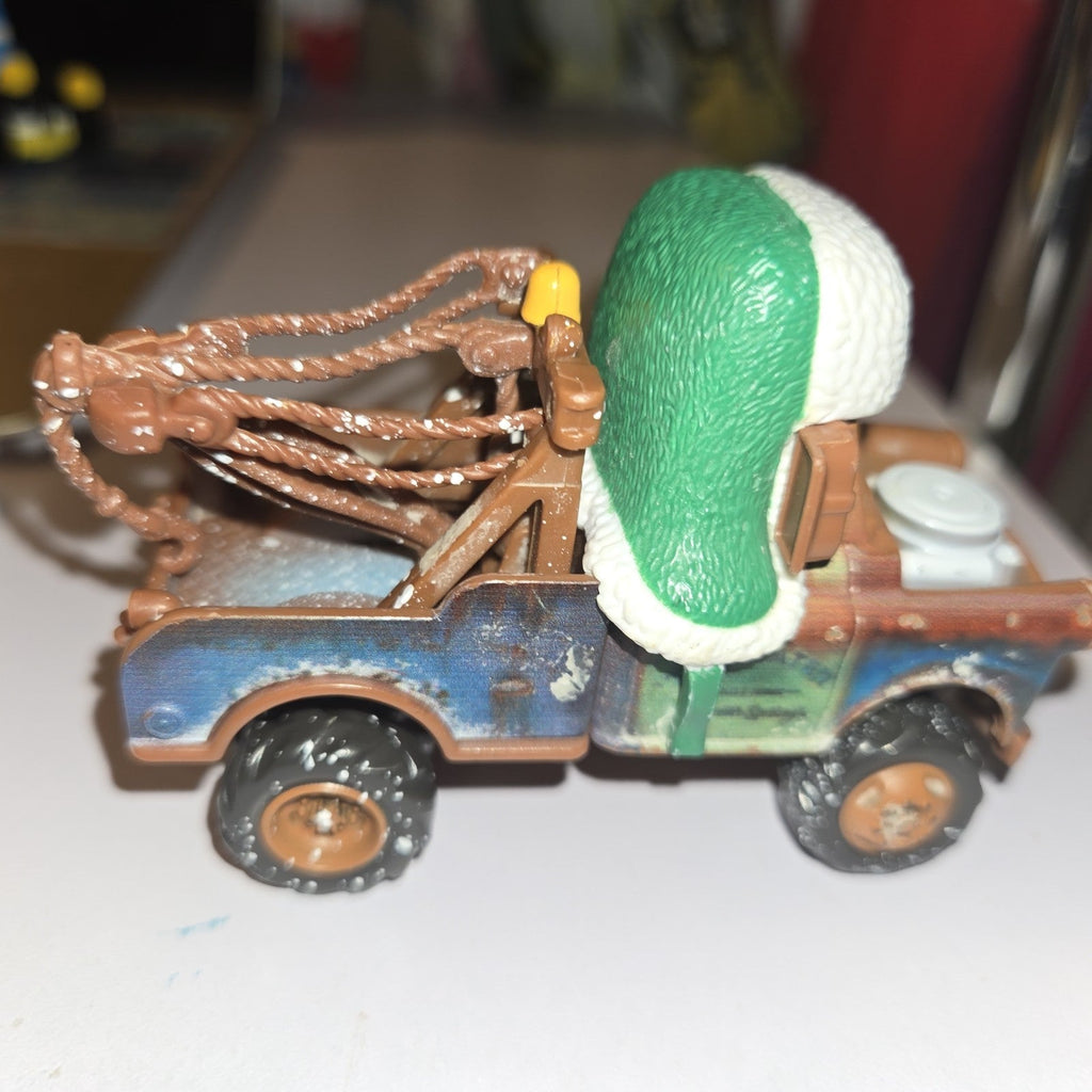 Disney Pixar Cars Diecast Vehicle Mattel Figure - Whee Hoo Winter Mater Towtruck