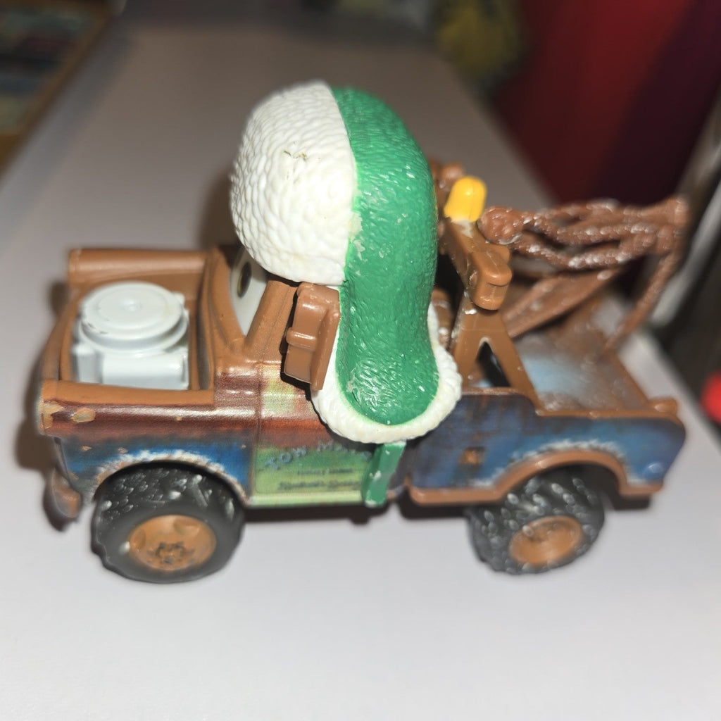 Disney Pixar Cars Diecast Vehicle Mattel Figure - Whee Hoo Winter Mater Towtruck