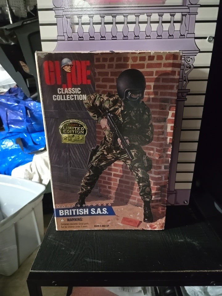 1996 Hasbro GI Joe Classic Limited Edition British SAS 1/6 12" Figure
