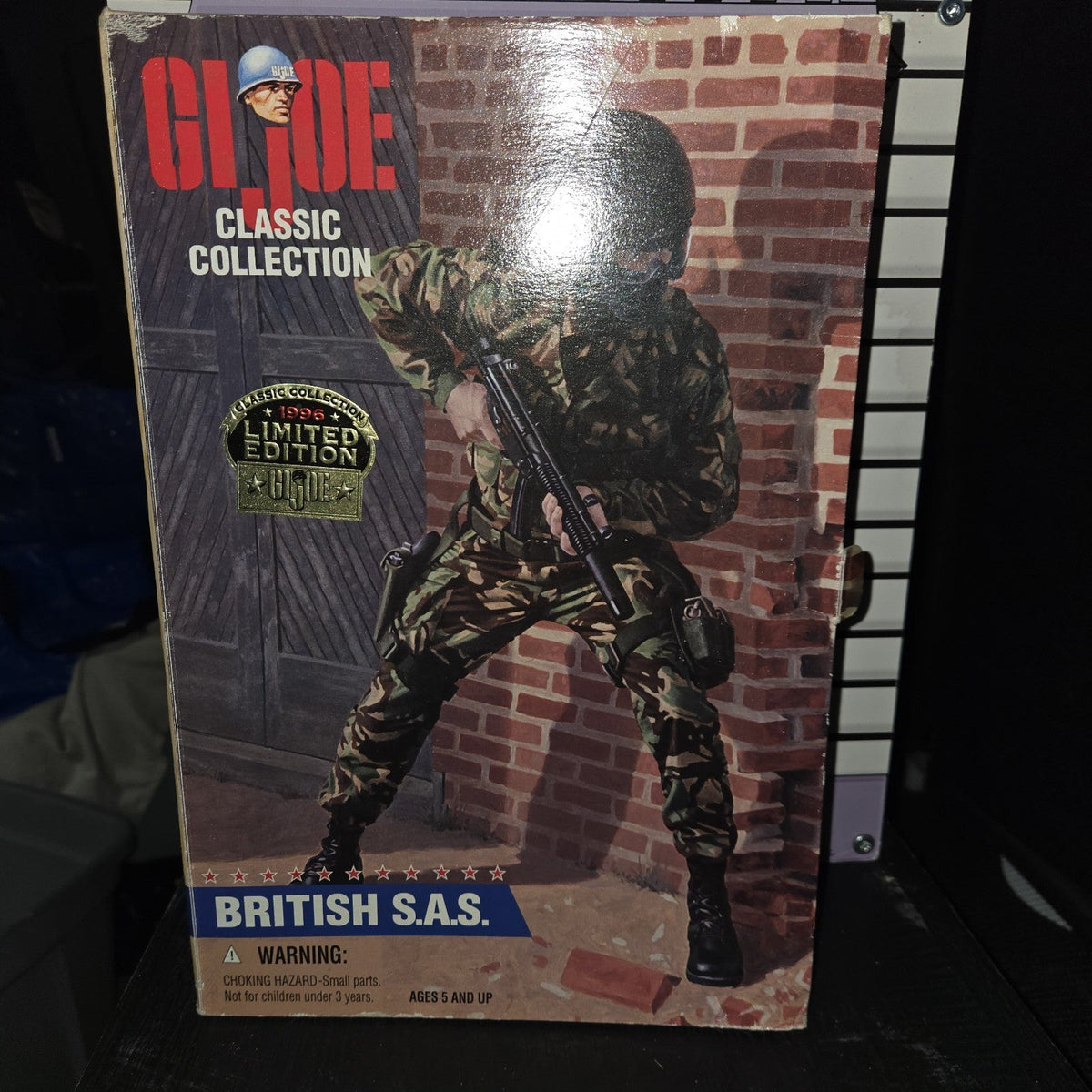 1996 Hasbro GI Joe Classic Limited Edition British SAS 1/6 12" Figure