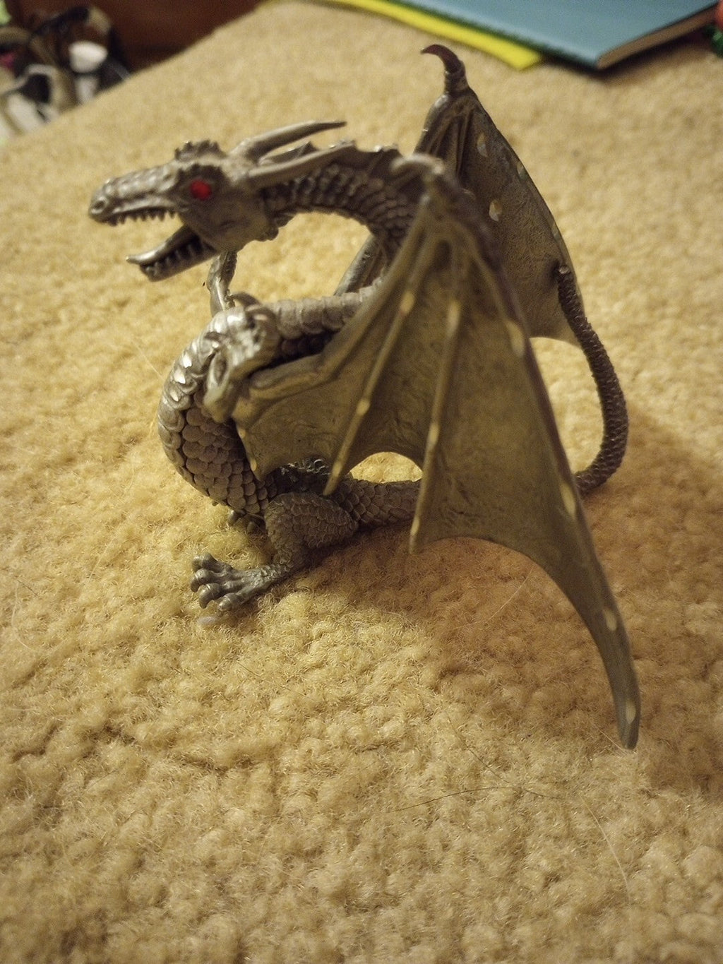 Perth Pewter  White Winged Dragon. Must Add For Any Collection.