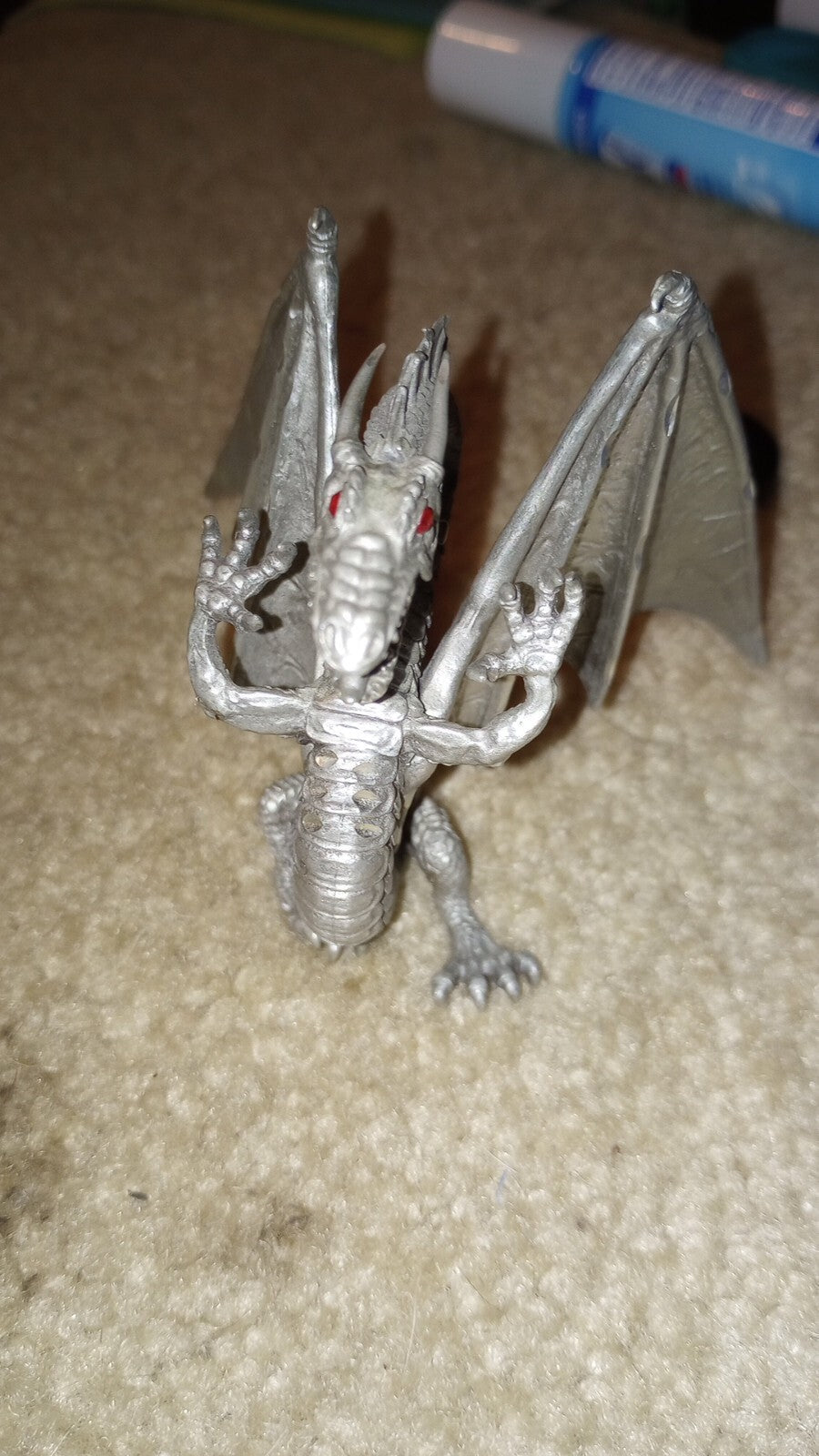 Perth Pewter  White Winged Dragon. Must Add For Any Collection.