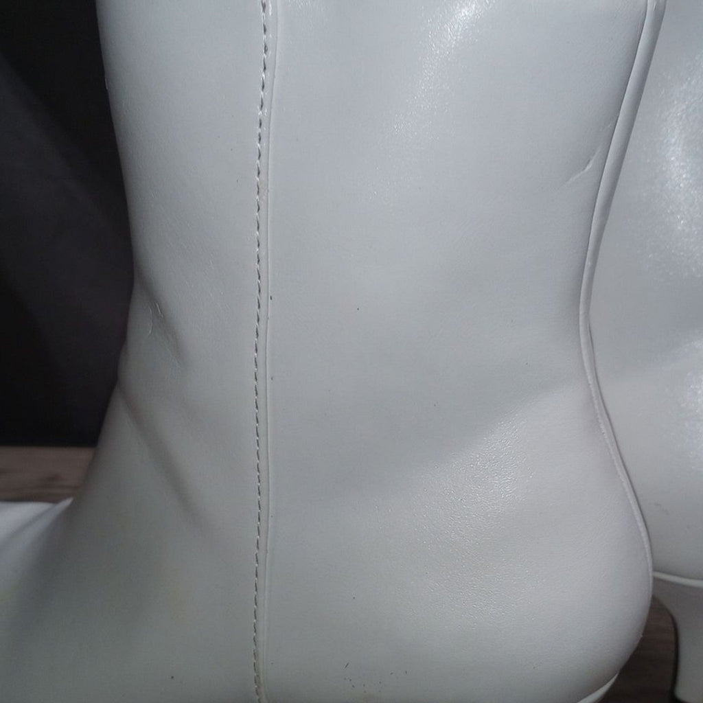 Christian Siriano White Boots