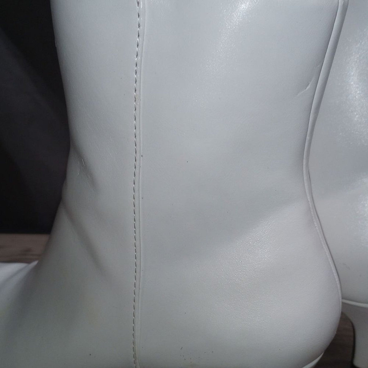 Christian Siriano White Boots
