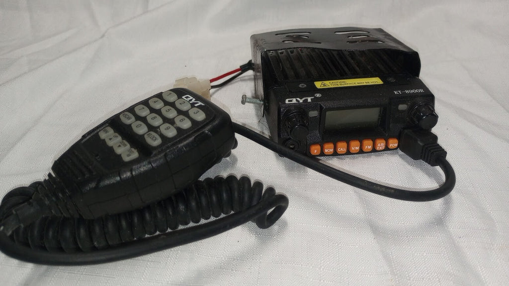 QYT-KT8900 25W VHF UHF Mobile Radio Mini-Sized Dual Band Transceiver High Power