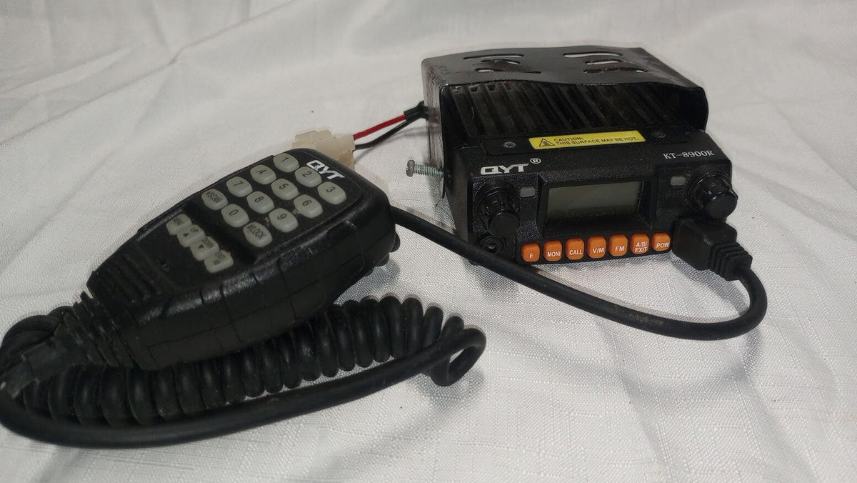 QYT-KT8900 25W VHF UHF Mobile Radio Mini-Sized Dual Band Transceiver High Power