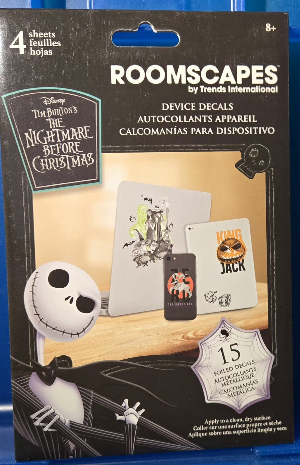 Disney Nightmare Before Christmas  Decal Stickers Variety Pack Lot 8