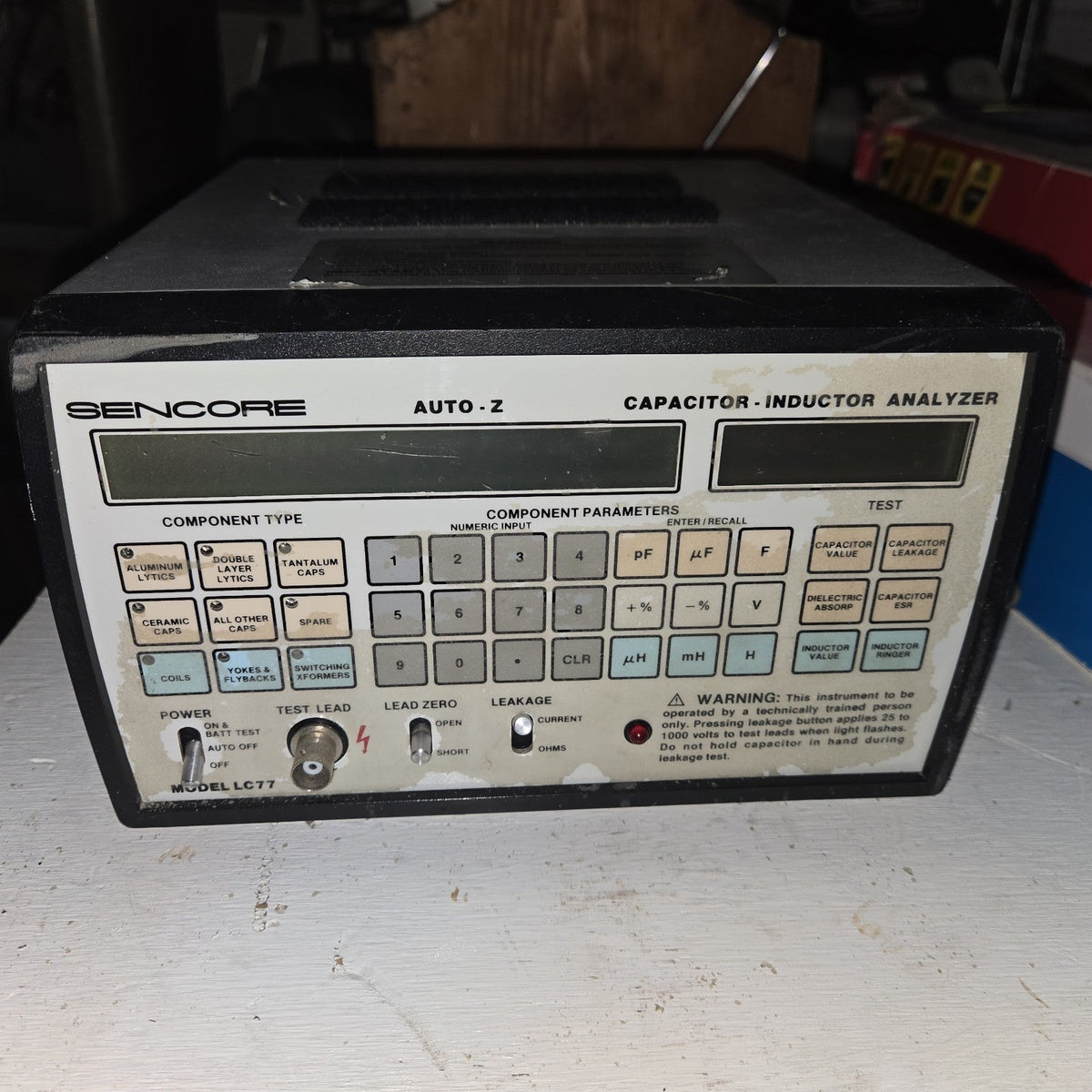 Sencore LC77 Capacitor-Inductor Analyzer