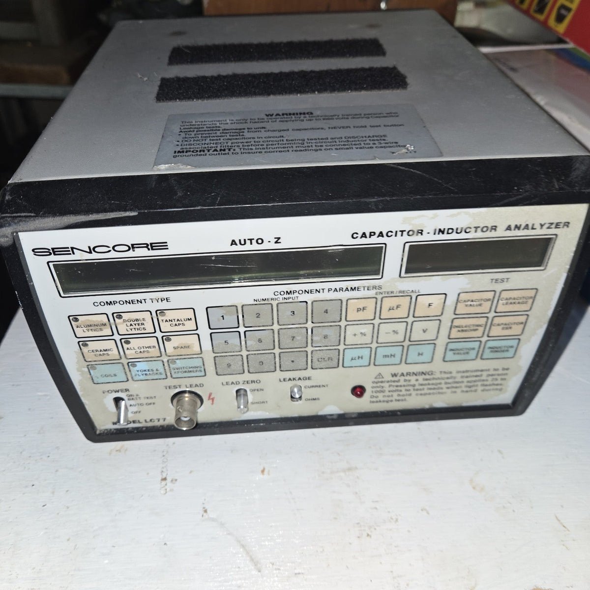 Sencore LC77 Capacitor-Inductor Analyzer