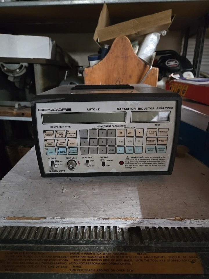 Sencore LC77 Capacitor-Inductor Analyzer