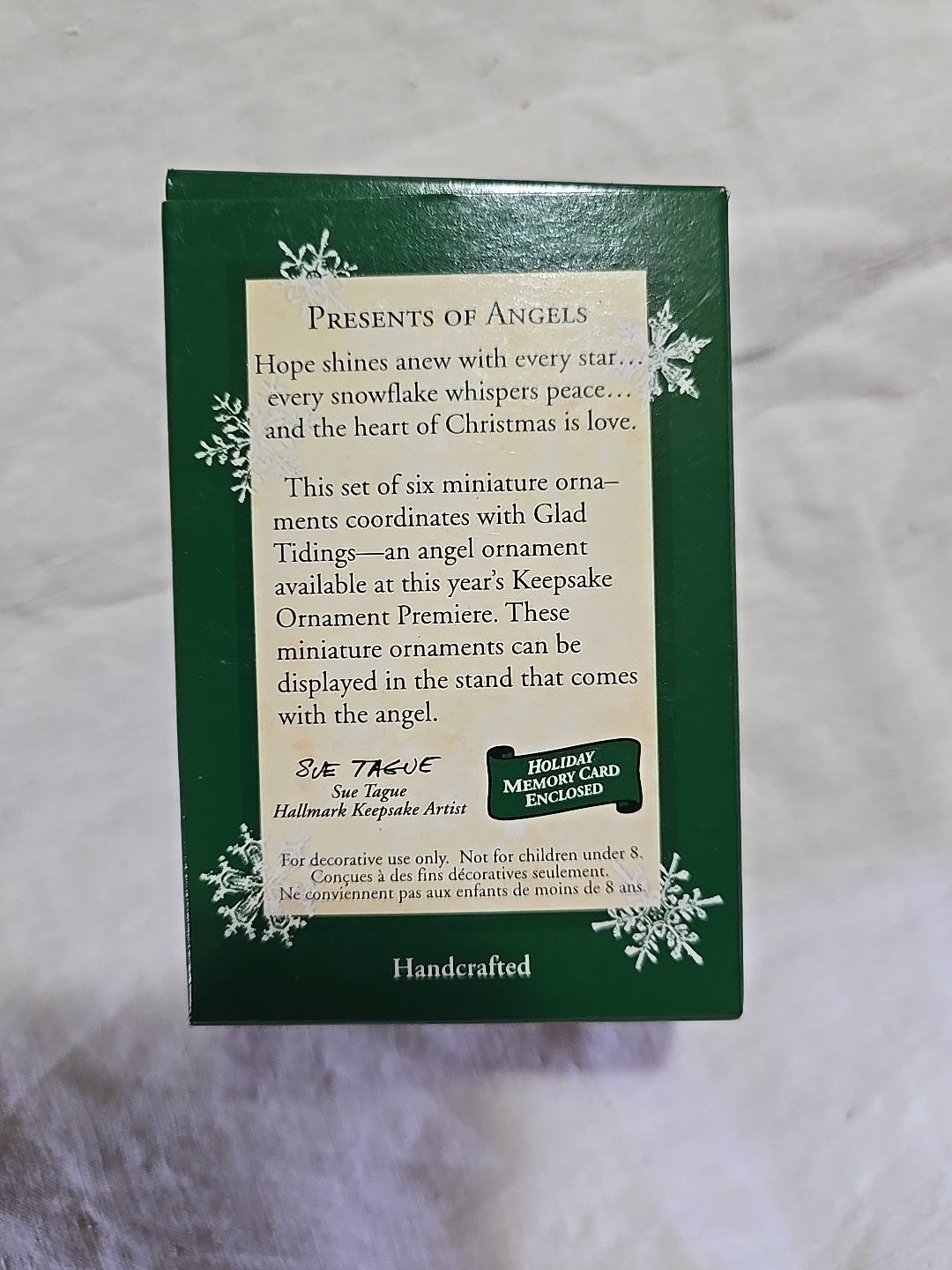 Hallmark "Presents of Angels" Miniature Ornaments 2003