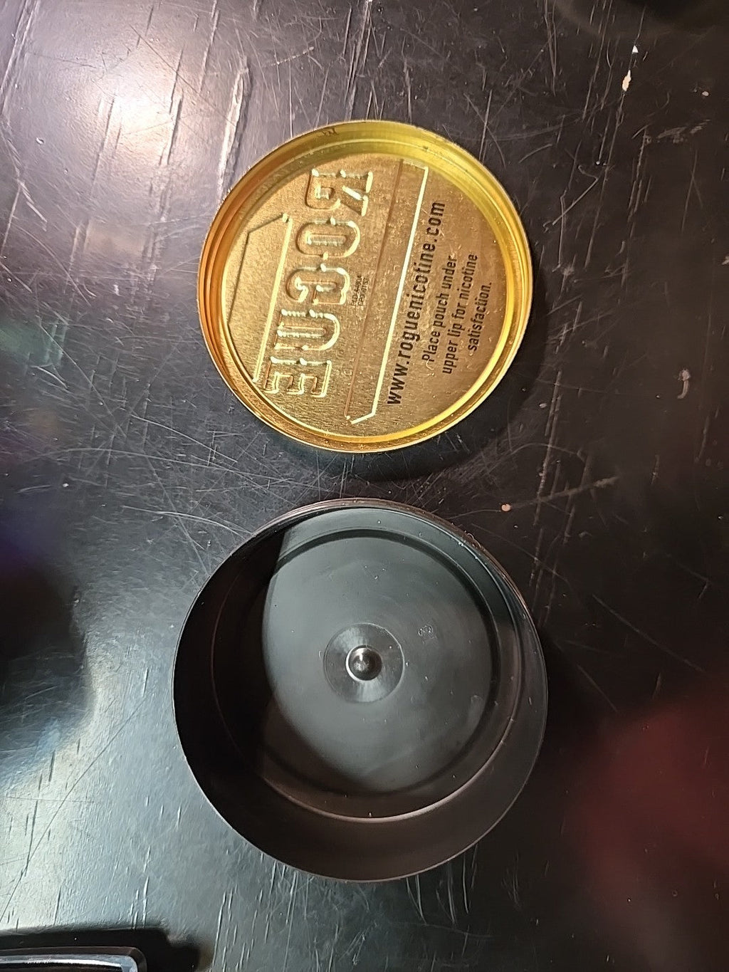 Rogue Honey Lemon Pouches EMPTY Snuff Chew Storage Target