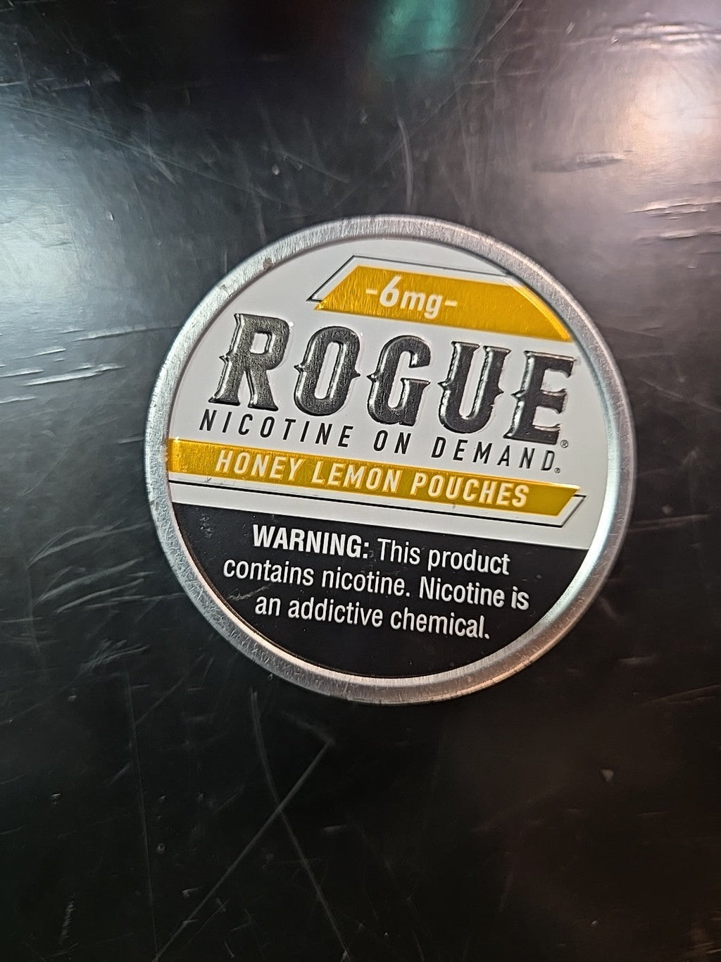 Rogue Honey Lemon Pouches EMPTY Snuff Chew Storage Target