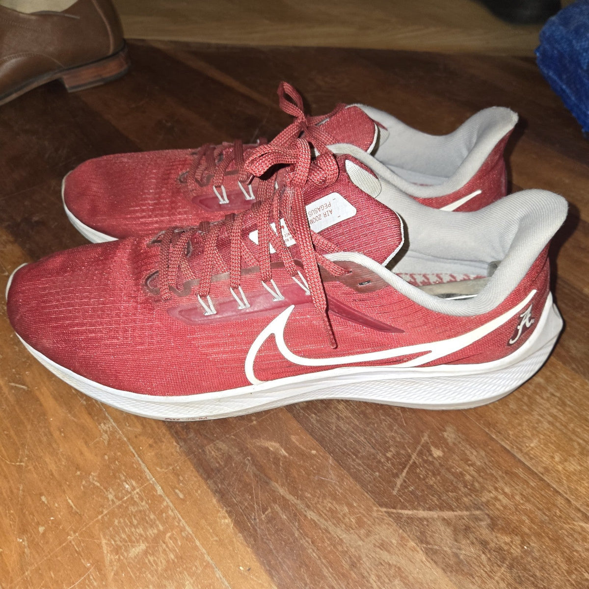 Alabama Crimson Tide NIKE AIR ZOOM PEGASUS 39 Red DR1960-600 Men's Shoes size 13