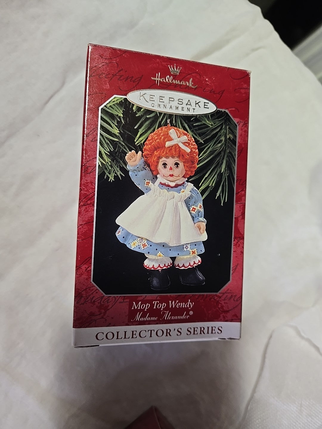 Hallmark Keepsake Mop Top Wendy Christmas Ornament Madame Alexander 1996 NIB