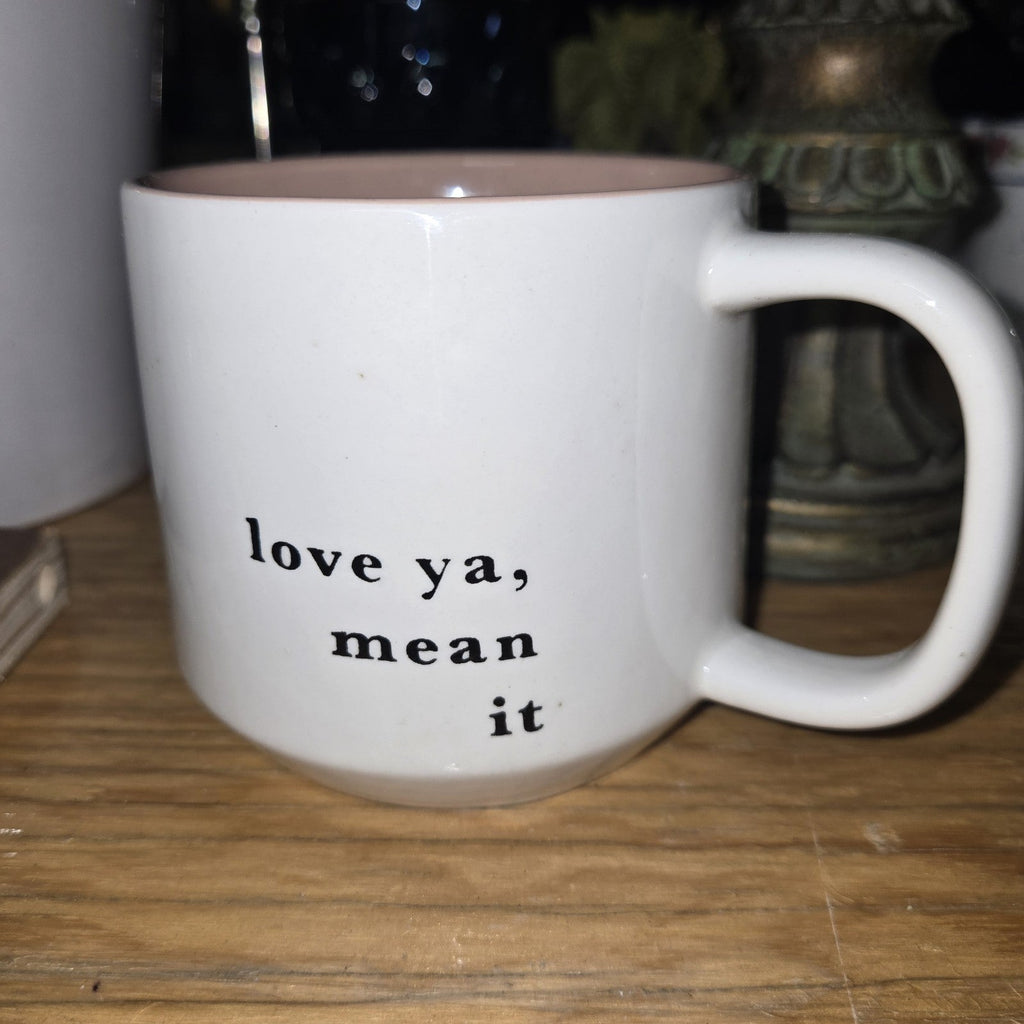 Threshold Love Ya, Mean It Stoneware Coffee Mug
