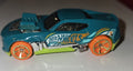 Twinduction Hot Wheels 2010 Action Series Turquoise MC5 Rims 1:64 Loose