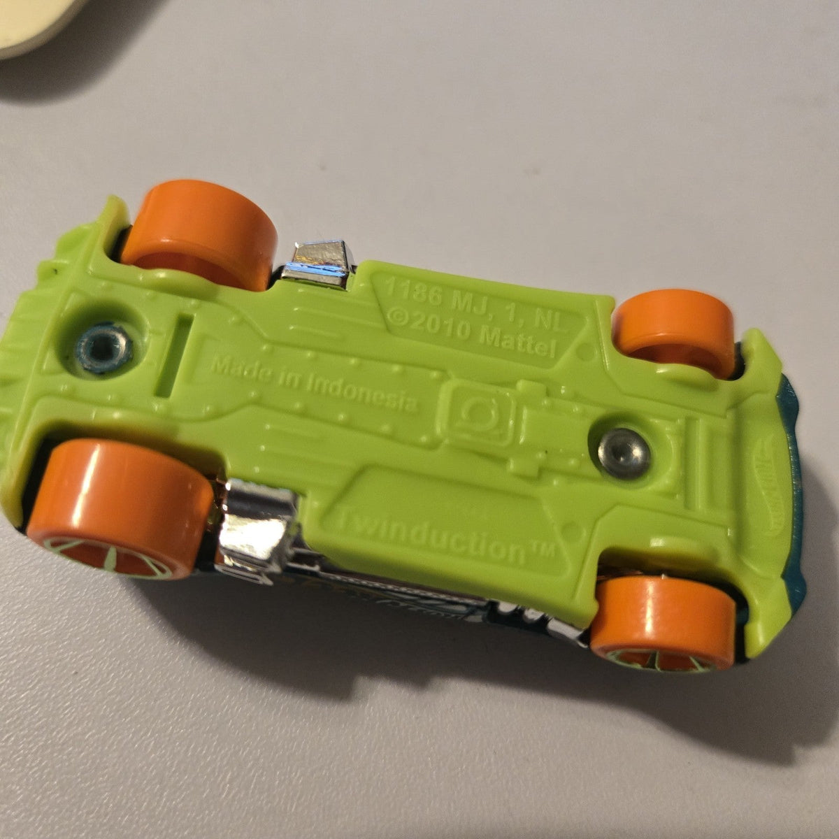 Twinduction Hot Wheels 2010 Action Series Turquoise MC5 Rims 1:64 Loose