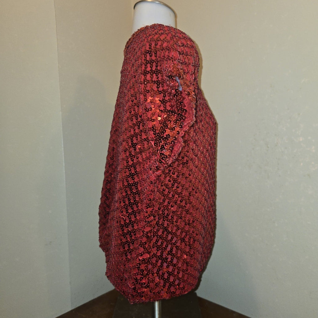 Vintage Red Sequin Disco - Toppettes by A. Brod