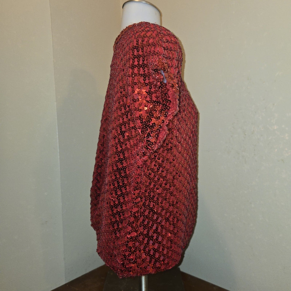 Vintage Red Sequin Disco - Toppettes by A. Brod