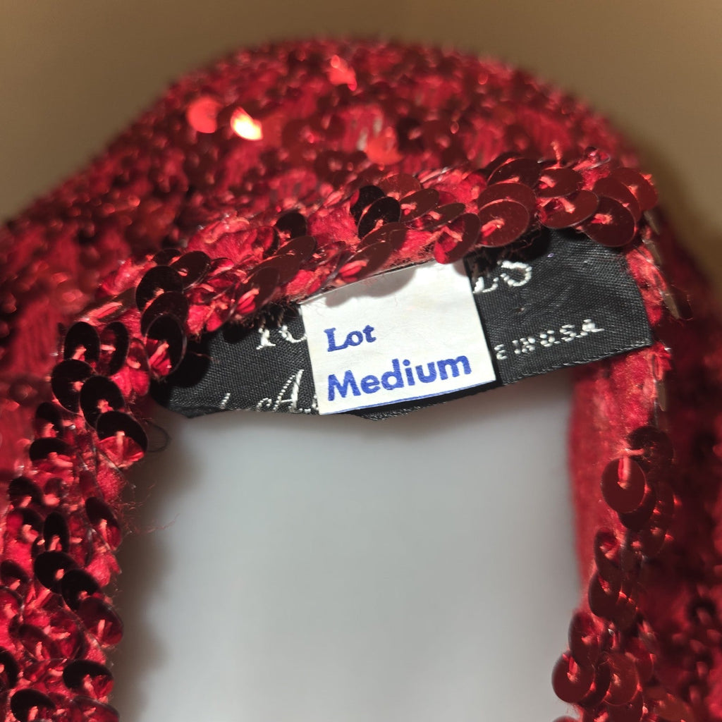 Vintage Red Sequin Disco - Toppettes by A. Brod
