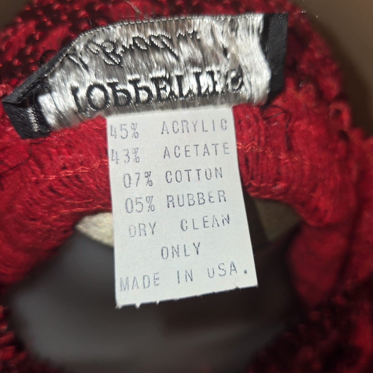 Vintage Red Sequin Disco - Toppettes by A. Brod