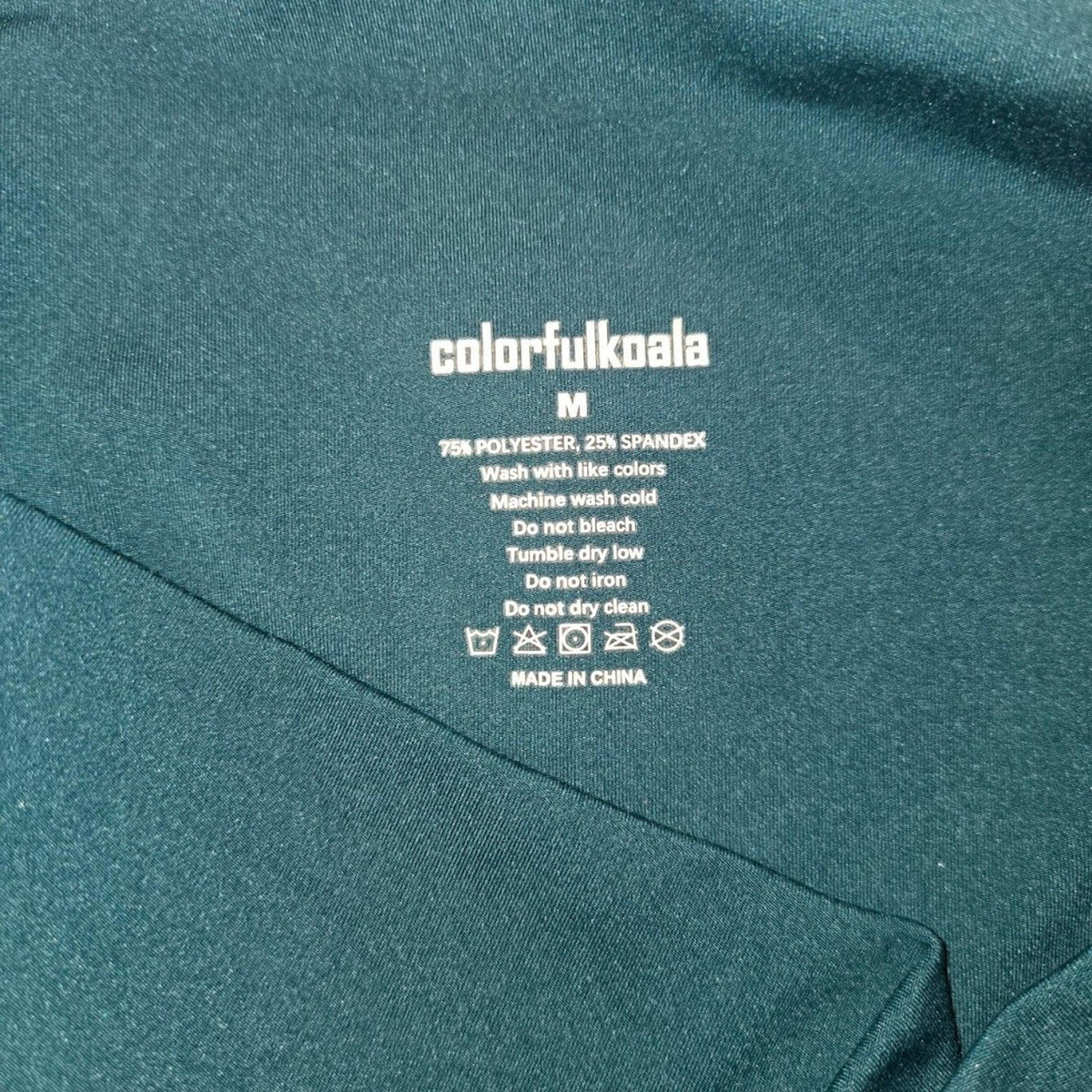 Colorfulkoala Teal Legging - Medium