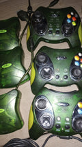 3 Intec Original Xbox Controller (green and black)