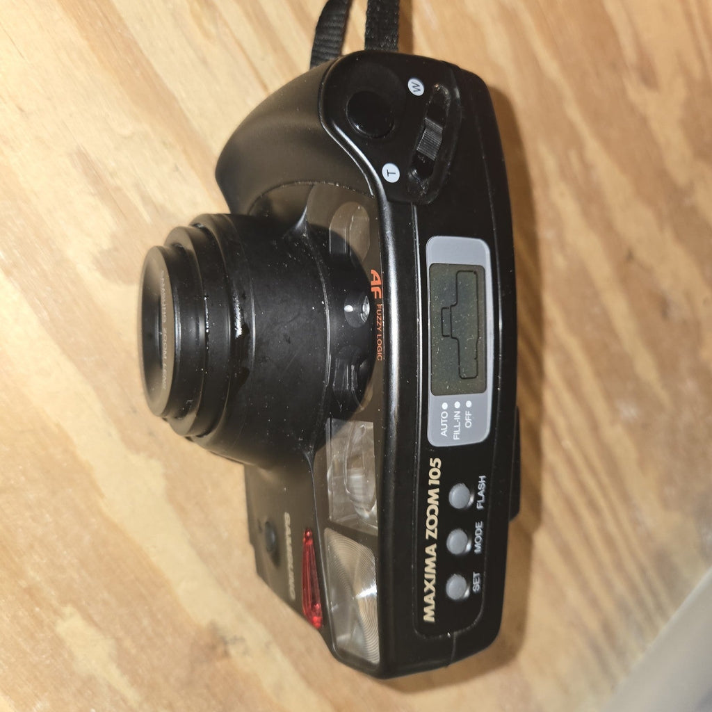 Samsung AF Zoom 105S Point & Shoot 35mm 90s Y2K Film Camera Tested Working*