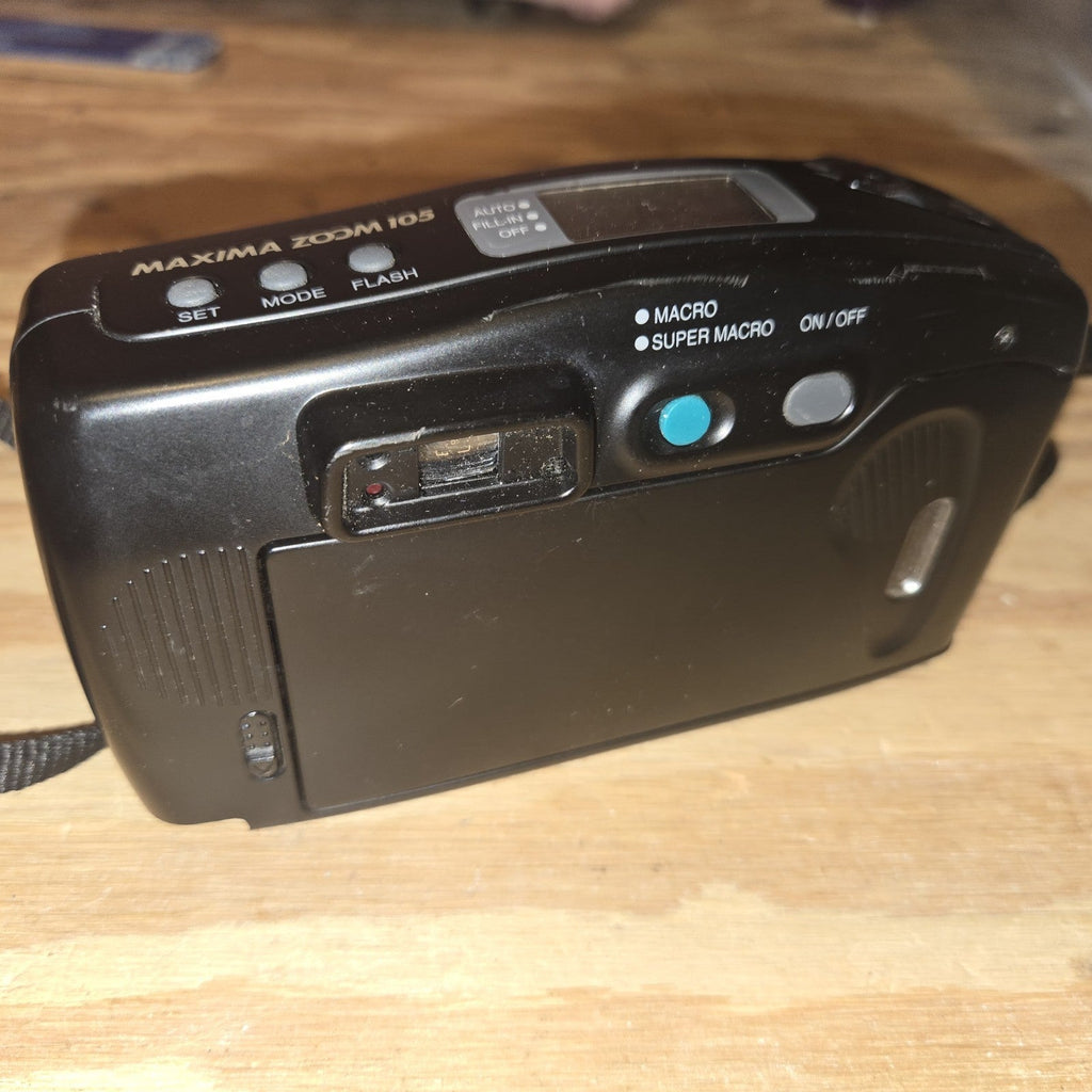 Samsung AF Zoom 105S Point & Shoot 35mm 90s Y2K Film Camera Tested Working*