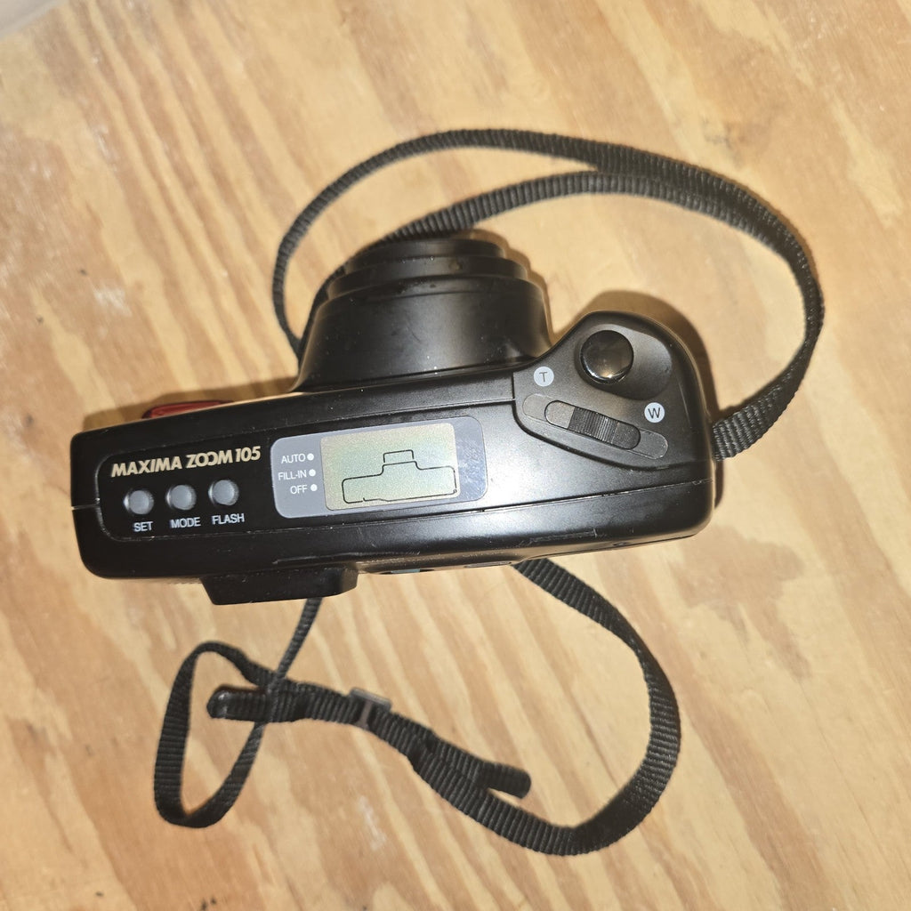 Samsung AF Zoom 105S Point & Shoot 35mm 90s Y2K Film Camera Tested Working*