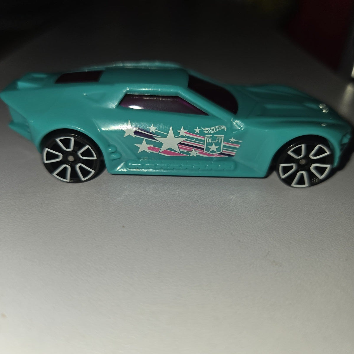 2015 Hot Wheels Bullet Proof Seafoam Green HW Drift 1:64 DIECAST Toy Race Car