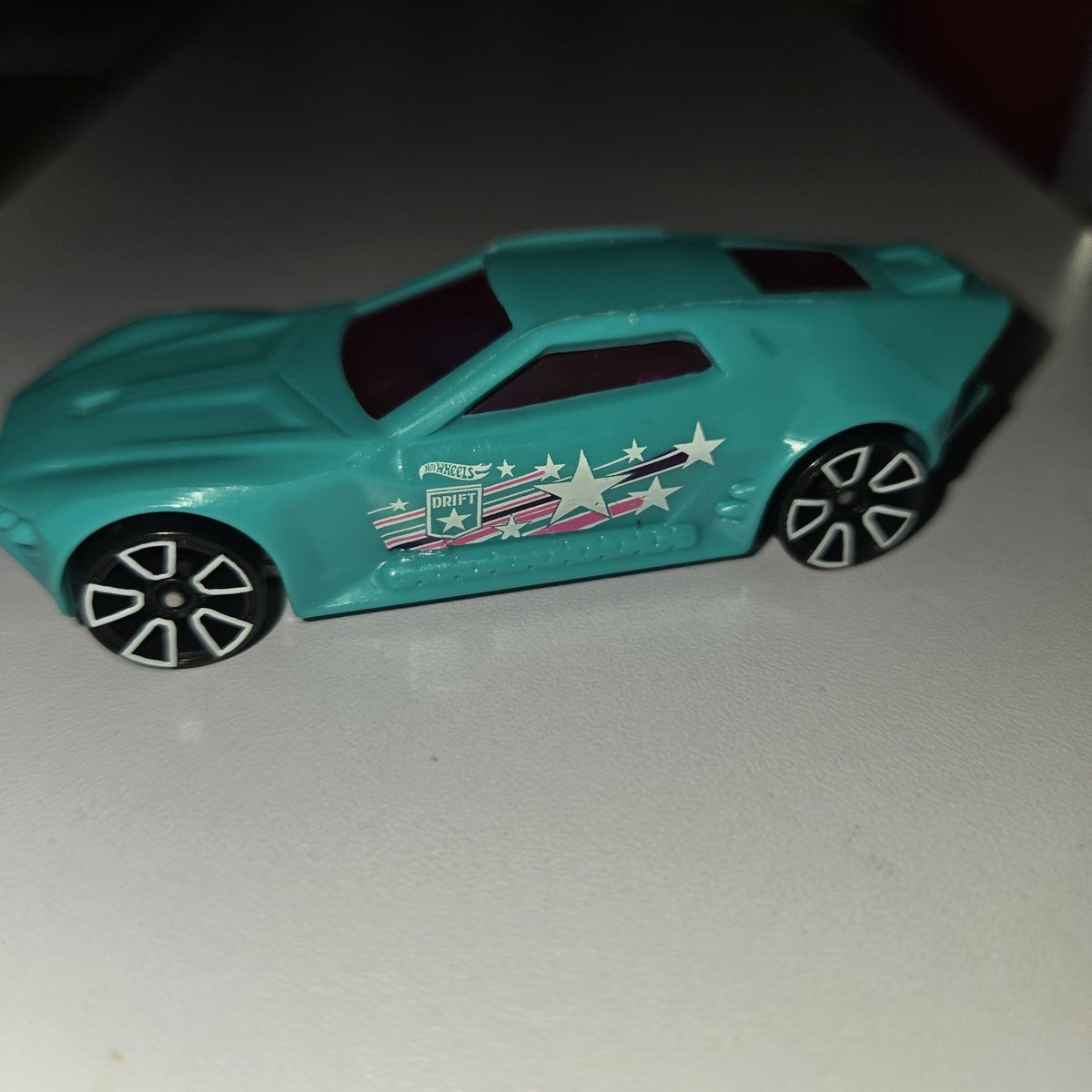2015 Hot Wheels Bullet Proof Seafoam Green HW Drift 1:64 DIECAST Toy Race Car