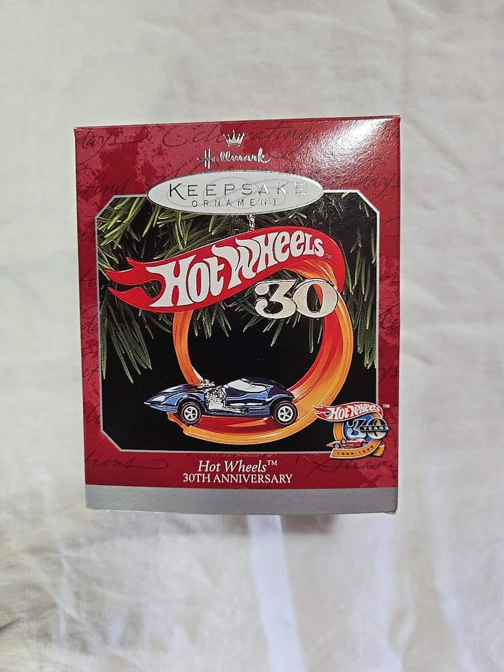 Hallmark Keepsake Christmas Ornament Hot Wheels 30th Anniversary - NIB